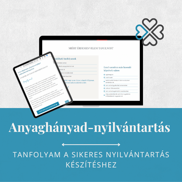 Anyaghányad-nyilvántartás minitanfolyam